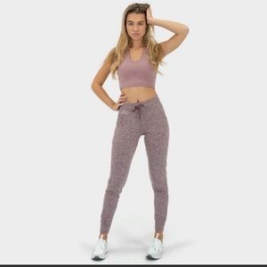 Balance Athletica marled pink joggers